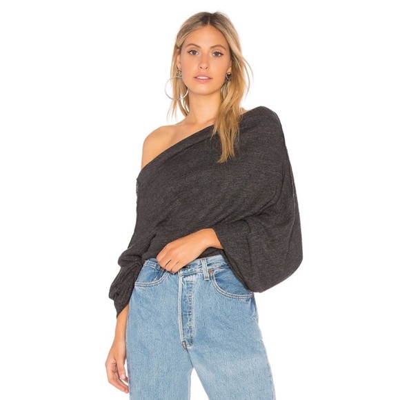 Free People Tops - Free People We The Free Skyline Thermal Off-the-Shoulder Top